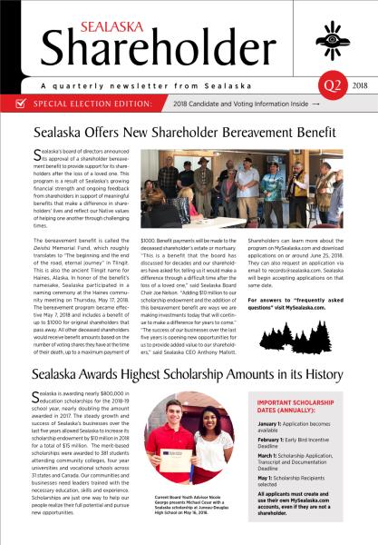 2018 Q2 Shareholder Newsletter